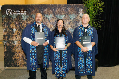 Ceremony photo from the TWoA Tainui 2023 Graduations (Ceremony 1 - Wednesday Morning), held at Hamilton Boys High School, Hamilton, Waikato, New Zealand on Wednesday, 19 April 2023. Photo: Mike Walen / KeyImagery Photography. Copyright: © Te Wananga o Aotearoa.