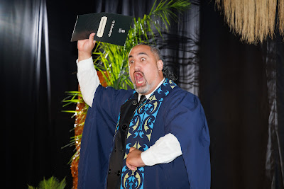 Ceremony photo from the TWoA Tainui 2023 Graduations (Ceremony 1 - Wednesday Morning), held at Hamilton Boys High School, Hamilton, Waikato, New Zealand on Wednesday, 19 April 2023. Photo: Mike Walen / KeyImagery Photography. Copyright: © Te Wananga o Aotearoa.