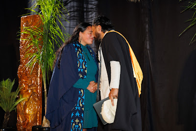 Ceremony photo from the TWoA Tainui 2023 Graduations (Ceremony 1 - Wednesday Morning), held at Hamilton Boys High School, Hamilton, Waikato, New Zealand on Wednesday, 19 April 2023. Photo: Mike Walen / KeyImagery Photography. Copyright: © Te Wananga o Aotearoa.
