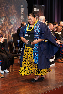 Photo from the TWoA Tāmaki Makaurau 2023 Graduations (Ceremony 2 @ 3pm), held at the Due Drop Events Centre, Manukau, Auckland, New Zealand on Wednesday, 7 June, 2023. Photo: Mike Walen / KeyImagery Photography. Copyright: © Te Wānanga o Aotearoa.