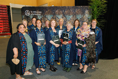 Ceremony photo from the TWoA Tainui 2023 Graduations (Ceremony 1 - Wednesday Morning), held at Hamilton Boys High School, Hamilton, Waikato, New Zealand on Wednesday, 19 April 2023. Photo: Mike Walen / KeyImagery Photography. Copyright: © Te Wananga o Aotearoa.