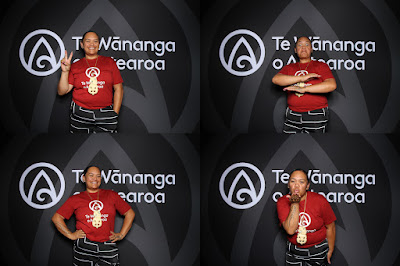 Booth photo from the TWoA Te Tai Tokerau (Kaitaia) 2025 Graduation held at Te Kura Kaupapa Maori o Pukemiro in Kaitaia, Northland, New Zealand on Monday, 14 April, 2025. Photo by InstaBooth / KeyImagery Photography. Copyright: © 2025 Te Wānanga o Aotearoa.