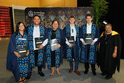 Ceremony photo from the TWoA Tainui 2023 Graduations (Ceremony 1 - Wednesday Morning), held at Hamilton Boys High School, Hamilton, Waikato, New Zealand on Wednesday, 19 April 2023. Photo: Mike Walen / KeyImagery Photography. Copyright: © Te Wananga o Aotearoa.