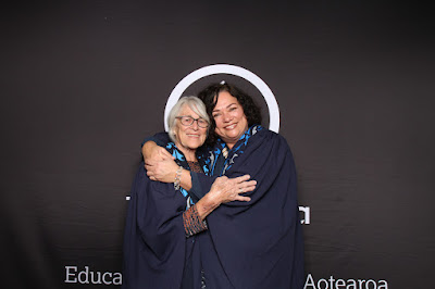 Photo from the TWoA Tāmaki Makaurau 2023 Graduations (Ceremony 5 @ 3pm), held at the Due Drop Events Centre, Manukau, Auckland, New Zealand on Thursday, 8 June, 2023. Photo: InstaBooth by KeyImagery Photography. Copyright: © Te Wānanga o Aotearoa.