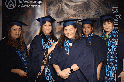 Booth photo from the TWoA Tainui 2025 Graduations (Ceremony 3 @ 10am) held at Claudelands Event Centre in Hamilton, Waikato, New Zealand on Wednesday, 30 April, 2025. Photography by InstaBooth / KeyImagery Photography. Copyright: © 2025 Te Wānanga o Aotearoa.