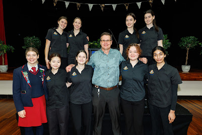 Photo from the 2022 Father/Daughter Breakfast held in the Nancy Light Hall at Waikato Diocesan in Hamilton, Waikato, New Zealand. Taken: Monday, 5 September, 2022. Photography: Mike Walen / KeyImagery Photography. Copyright: © Waikato Diocesan School for Girls.