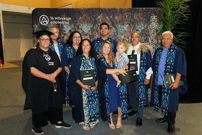Ceremony photo from the TWoA Tainui 2023 Graduations (Ceremony 1 - Wednesday Morning), held at Hamilton Boys High School, Hamilton, Waikato, New Zealand on Wednesday, 19 April 2023. Photo: Mike Walen / KeyImagery Photography. Copyright: © Te Wananga o Aotearoa.