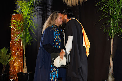Ceremony photo from the TWoA Tainui 2023 Graduations (Ceremony 1 - Wednesday Morning), held at Hamilton Boys High School, Hamilton, Waikato, New Zealand on Wednesday, 19 April 2023. Photo: Mike Walen / KeyImagery Photography. Copyright: © Te Wananga o Aotearoa.