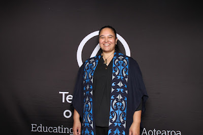 Photo from the TWoA Tāmaki Makaurau 2023 Graduations (Ceremony 5 @ 3pm), held at the Due Drop Events Centre, Manukau, Auckland, New Zealand on Thursday, 8 June, 2023. Photo: InstaBooth by KeyImagery Photography. Copyright: © Te Wānanga o Aotearoa.
