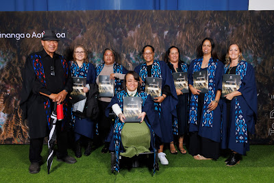 Photo from the TWoA Te Tai Tokerau (Kaikohe) 2025 Graduation held at the War Memorial Hall in Kaikohe, Northland, New Zealand on Tuesday, 15 April, 2025. Photo by Mike Walen / KeyImagery Photography. Copyright: © 2025 Te Wānanga o Aotearoa.