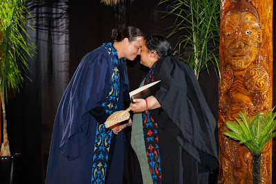 Ceremony photo from the TWoA Tainui 2023 Graduations (Ceremony 1 - Wednesday Morning), held at Hamilton Boys High School, Hamilton, Waikato, New Zealand on Wednesday, 19 April 2023. Photo: Mike Walen / KeyImagery Photography. Copyright: © Te Wananga o Aotearoa.