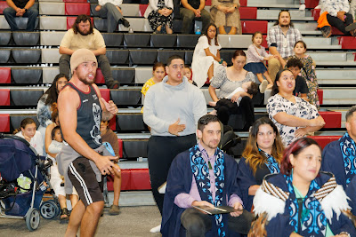 Ceremony photo from the TWoA Tainui 2023 Graduations (Ceremony 1 - Wednesday Morning), held at Hamilton Boys High School, Hamilton, Waikato, New Zealand on Wednesday, 19 April 2023. Photo: Mike Walen / KeyImagery Photography. Copyright: © Te Wananga o Aotearoa.