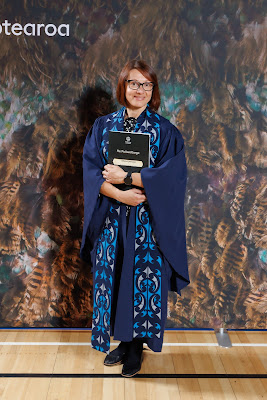 Studio photo from the TWoA Tainui 2023 Graduations (Ceremony 1 - Wednesday Morning), held at Hamilton Boys High School, Hamilton, Waikato, New Zealand on Wednesday, 19 April 2023. Photo: Mike Walen / KeyImagery Photography. Copyright: © Te Wananga o Aotearoa.