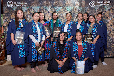 Photo from the TWoA Waiariki 2018 Graduations (Kawerau), held at Rautahi Marae, Kawerau, New Zealand. Taken: Friday 11 May 2018. Photo: Alick Saunders / KeyImagery Photography. Copyright: © Te Wananga o Aotearoa.