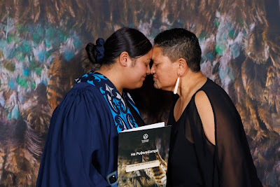 Photo from the TWoA Te Tai Tokerau (Kaikohe) 2025 Graduation held at the War Memorial Hall in Kaikohe, Northland, New Zealand on Tuesday, 15 April, 2025. Photo by Mike Walen / KeyImagery Photography. Copyright: © 2025 Te Wānanga o Aotearoa.