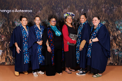 Photo from Ceremony 1 of the TWoA Tāmaki Makaurau 2025 Graduations (May 2025) held at the Mangere Arts Centre in Auckland, New Zealand on Monday, 26 May, 2025. Photo by Mike Walen / KeyImagery Photography. Copyright: © 2025 Te Wānanga o Aotearoa.