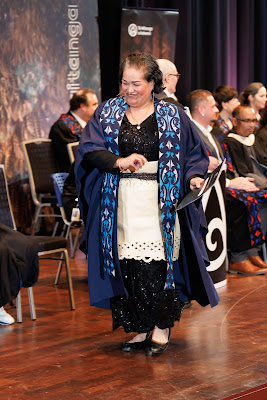 Photo from the TWoA Tāmaki Makaurau 2023 Graduations (Ceremony 2 @ 3pm), held at the Due Drop Events Centre, Manukau, Auckland, New Zealand on Wednesday, 7 June, 2023. Photo: Mike Walen / KeyImagery Photography. Copyright: © Te Wānanga o Aotearoa.