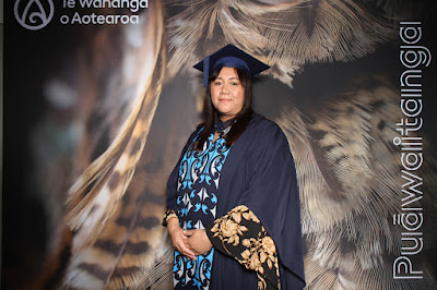 Booth photo from the TWoA Tainui 2025 Graduations (Ceremony 3 @ 10am) held at Claudelands Event Centre in Hamilton, Waikato, New Zealand on Wednesday, 30 April, 2025. Photography by InstaBooth / KeyImagery Photography. Copyright: © 2025 Te Wānanga o Aotearoa.