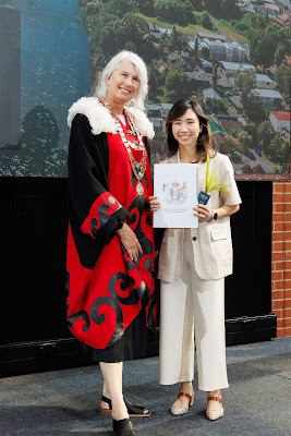 Photo from the HCC NZ Citizenship Ceremony (Morning) held in The Atrium, Wintec/Te Pukenga, Hamilton, Waikato, New Zealand at 10:00am on Monday, 12 February, 2024. Photo: Mike Walen / KeyImagery Photography. Copyright: © Hamilton City Council.