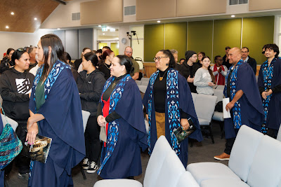 Photo from the TWoA Waiariki 2024 Graduation (Whakatāne), held at the Whakatāne Baptist Church in Whakatāne, Bay of Plenty, New Zealand on Wednesday, 15 May, 2024. Photo: Mike Walen / KeyImagery Photography. Copyright: © Te Wānanga o Aotearoa.