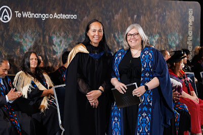Photo from the TWoA Tāmaki Makaurau 2023 November Graduations (Ceremony 1 @ 1pm), held at the Due Drop Events Centre, Manukau, Auckland, New Zealand on Tuesday, 28 November, 2023. Photo: Mike Walen / KeyImagery Photography. Copyright: © Te Wānanga o Aotearoa.