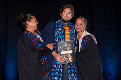 Photo from the TWoA Tainui 2018 Graduations (Ceremony 1),  held at Hamilton Boys' High School, Hamilton, New Zealand. Taken: Thursday 19 April 2018. Photo: Mike Walen / KeyImagery Photography. Copyright: © Te Wananga o Aotearoa.