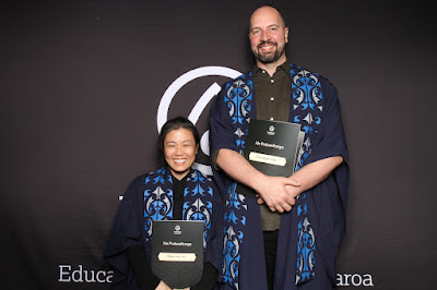 Photo from the TWoA Tāmaki Makaurau 2023 Graduations (Ceremony 5 @ 3pm), held at the Due Drop Events Centre, Manukau, Auckland, New Zealand on Thursday, 8 June, 2023. Photo: InstaBooth by KeyImagery Photography. Copyright: © Te Wānanga o Aotearoa.