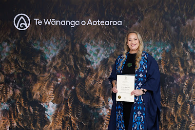 Photo from the TWoA Tāmaki Makaurau 2023 Graduations (Ceremony 5 @ 3pm), held at the Due Drop Events Centre, Manukau, Auckland, New Zealand on Thursday, 8 June, 2023. Photo: Mike Walen / KeyImagery Photography. Copyright: © Te Wānanga o Aotearoa.