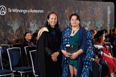 Photo from the TWoA Tāmaki Makaurau 2023 November Graduations (Ceremony 1 @ 1pm), held at the Due Drop Events Centre, Manukau, Auckland, New Zealand on Tuesday, 28 November, 2023. Photo: Mike Walen / KeyImagery Photography. Copyright: © Te Wānanga o Aotearoa.