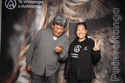 Booth photo from the TWoA Waiariki 2024 Graduations (Whakatāne), held at the Baptist Church, Whakatāne, Bay of Plenty, New Zealand on Wednesday, 15 May, 2024. Photo: InstaBooth by KeyImagery Photography. Copyright: © Te Wānanga o Aotearoa.
