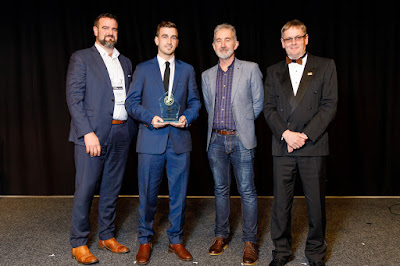 Photo from the Gala Dinner on Day 2 of the HIANZ Conference & Trade Show 2019 held at the Claudelands Events Centre, Hamilton, New Zealand. Taken: Thursday, 4 July 2019. Photography: Mike Walen / KeyImagery Photography. Copyright: © HIANZ.