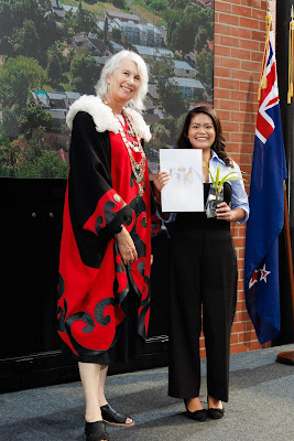 Photo from the HCC NZ Citizenship Ceremony (Morning) held in The Atrium, Wintec/Te Pukenga, Hamilton, Waikato, New Zealand at 10:00am on Monday, 12 February, 2024. Photo: Mike Walen / KeyImagery Photography. Copyright: © Hamilton City Council.