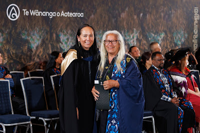 Photo from the TWoA Tāmaki Makaurau 2023 November Graduations (Ceremony 1 @ 1pm), held at the Due Drop Events Centre, Manukau, Auckland, New Zealand on Tuesday, 28 November, 2023. Photo: Mike Walen / KeyImagery Photography. Copyright: © Te Wānanga o Aotearoa.
