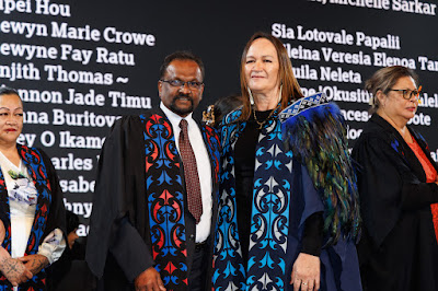 Photo from the TWoA Tāmaki Makaurau 2024 Graduations (Ceremony 4 @ 7pm), held at Church Unlimited, Glendene, Auckland, New Zealand on Tuesday, 25 June, 2024. Photo: Mike Walen / KeyImagery Photography. Copyright: © Te Wānanga o Aotearoa.