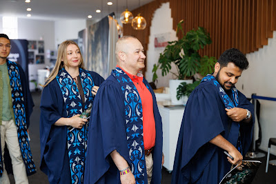 Official photos from Ceremony 2 of the TWoA Tāmaki Makaurau 2025 Graduations (November Ceremonies) held at Church Unlimited, Glendene, Auckland, New Zealand at 5pm on Tuesday, 11 November, 2025. Photography by Mike Walen & InstaBooth / KeyImagery Photography. Copyright: © 2025 Te Wānanga o Aotearoa.