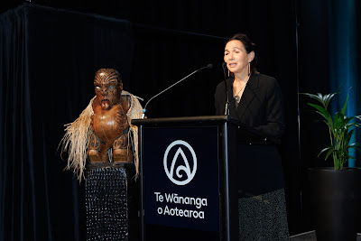 Photo from the TWoA Tainui 2025 Graduations (Ceremony 3 @ 10am) held at Claudelands Event Centre in Hamilton, Waikato, New Zealand on Wednesday, 30 April, 2025. Photography by Mike Walen / KeyImagery Photography. Copyright: © 2025 Te Wānanga o Aotearoa.