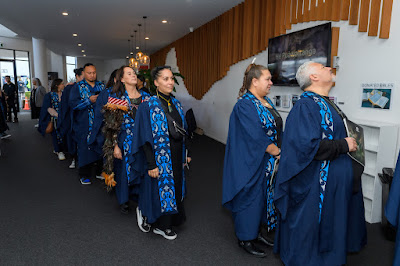 Photo from the TWoA Tāmaki Makaurau 2024 Graduations (Ceremony 3 @ 2pm), held at Church Unlimited, Glendene, Auckland, New Zealand on Tuesday, 25 June, 2024. Photo: Alick Saunders for KeyImagery Photography. Copyright: © Te Wānanga o Aotearoa.