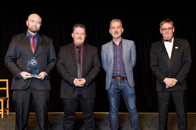 Photo from the Gala Dinner on Day 2 of the HIANZ Conference & Trade Show 2019 held at the Claudelands Events Centre, Hamilton, New Zealand. Taken: Thursday, 4 July 2019. Photography: Mike Walen / KeyImagery Photography. Copyright: © HIANZ.
