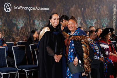 Photo from the TWoA Tāmaki Makaurau 2023 November Graduations (Ceremony 1 @ 1pm), held at the Due Drop Events Centre, Manukau, Auckland, New Zealand on Tuesday, 28 November, 2023. Photo: Mike Walen / KeyImagery Photography. Copyright: © Te Wānanga o Aotearoa.