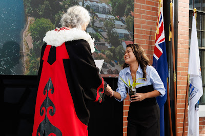 Photo from the HCC NZ Citizenship Ceremony (Morning) held in The Atrium, Wintec/Te Pukenga, Hamilton, Waikato, New Zealand at 10:00am on Monday, 12 February, 2024. Photo: Mike Walen / KeyImagery Photography. Copyright: © Hamilton City Council.