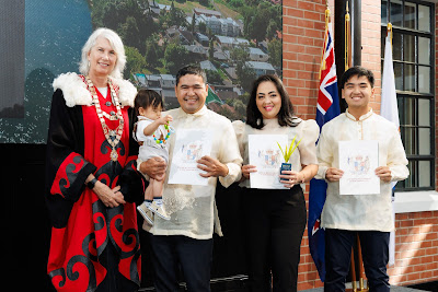 Photo from the HCC NZ Citizenship Ceremony (Morning) held in The Atrium, Wintec/Te Pukenga, Hamilton, Waikato, New Zealand at 10:00am on Monday, 12 February, 2024. Photo: Mike Walen / KeyImagery Photography. Copyright: © Hamilton City Council.