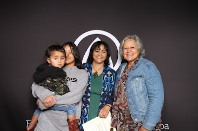 Photo from the TWoA Tāmaki Makaurau 2023 Graduations (Ceremony 5 @ 3pm), held at the Due Drop Events Centre, Manukau, Auckland, New Zealand on Thursday, 8 June, 2023. Photo: InstaBooth by KeyImagery Photography. Copyright: © Te Wānanga o Aotearoa.