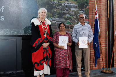 Photo from the HCC NZ Citizenship Ceremony 1 (Morning) held at The Atrium, Wintec/Te Pukenga, Hamilton, Waikato, New Zealand at 10:00am on Monday, 15 April, 2024. Photo: Mike Walen / KeyImagery Photography. Copyright: © Hamilton City Council.