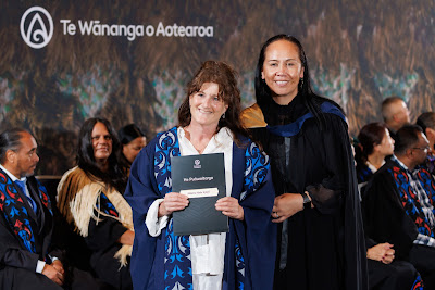 Photo from the TWoA Tāmaki Makaurau 2023 November Graduations (Ceremony 1 @ 1pm), held at the Due Drop Events Centre, Manukau, Auckland, New Zealand on Tuesday, 28 November, 2023. Photo: Mike Walen / KeyImagery Photography. Copyright: © Te Wānanga o Aotearoa.