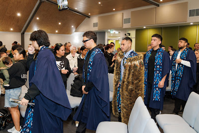 Photo from the TWoA Waiariki 2024 Graduation (Whakatāne), held at the Whakatāne Baptist Church in Whakatāne, Bay of Plenty, New Zealand on Wednesday, 15 May, 2024. Photo: Mike Walen / KeyImagery Photography. Copyright: © Te Wānanga o Aotearoa.