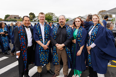 Photo from the TWoA Waiariki 2023 Graduations (Tauranga Moana), held at Bethlehem Baptist Church, Tauranga, Bay of Plenty, New Zealand on Friday, 5 May, 2023. Photo: Mike Walen / KeyImagery Photography. Copyright: © Te Wānanga o Aotearoa.