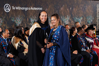 Photo from the TWoA Tāmaki Makaurau 2023 November Graduations (Ceremony 1 @ 1pm), held at the Due Drop Events Centre, Manukau, Auckland, New Zealand on Tuesday, 28 November, 2023. Photo: Mike Walen / KeyImagery Photography. Copyright: © Te Wānanga o Aotearoa.