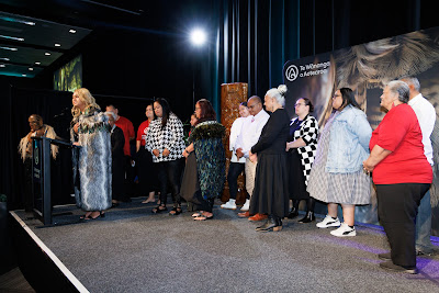 Photo from the TWoA Tainui 2025 Graduations (Ceremony 3 @ 10am) held at Claudelands Event Centre in Hamilton, Waikato, New Zealand on Wednesday, 30 April, 2025. Photography by Mike Walen / KeyImagery Photography. Copyright: © 2025 Te Wānanga o Aotearoa.