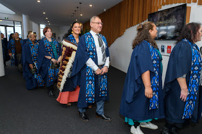 Photo from the TWoA Tāmaki Makaurau 2024 Graduations (Ceremony 3 @ 2pm), held at Church Unlimited, Glendene, Auckland, New Zealand on Tuesday, 25 June, 2024. Photo: Alick Saunders for KeyImagery Photography. Copyright: © Te Wānanga o Aotearoa.
