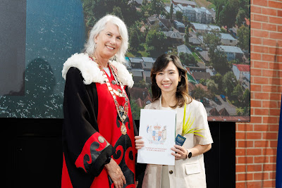Photo from the HCC NZ Citizenship Ceremony (Morning) held in The Atrium, Wintec/Te Pukenga, Hamilton, Waikato, New Zealand at 10:00am on Monday, 12 February, 2024. Photo: Mike Walen / KeyImagery Photography. Copyright: © Hamilton City Council.